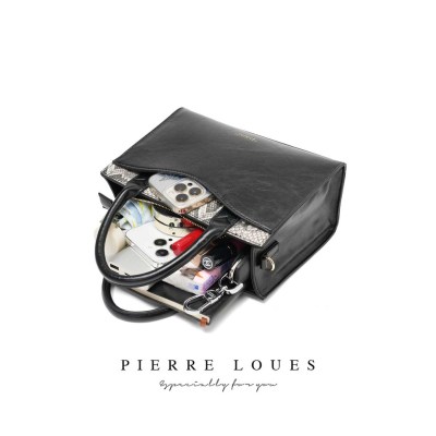 Γυναικεία τσάντα Χιαστί Pierre Loues PL615-38 black